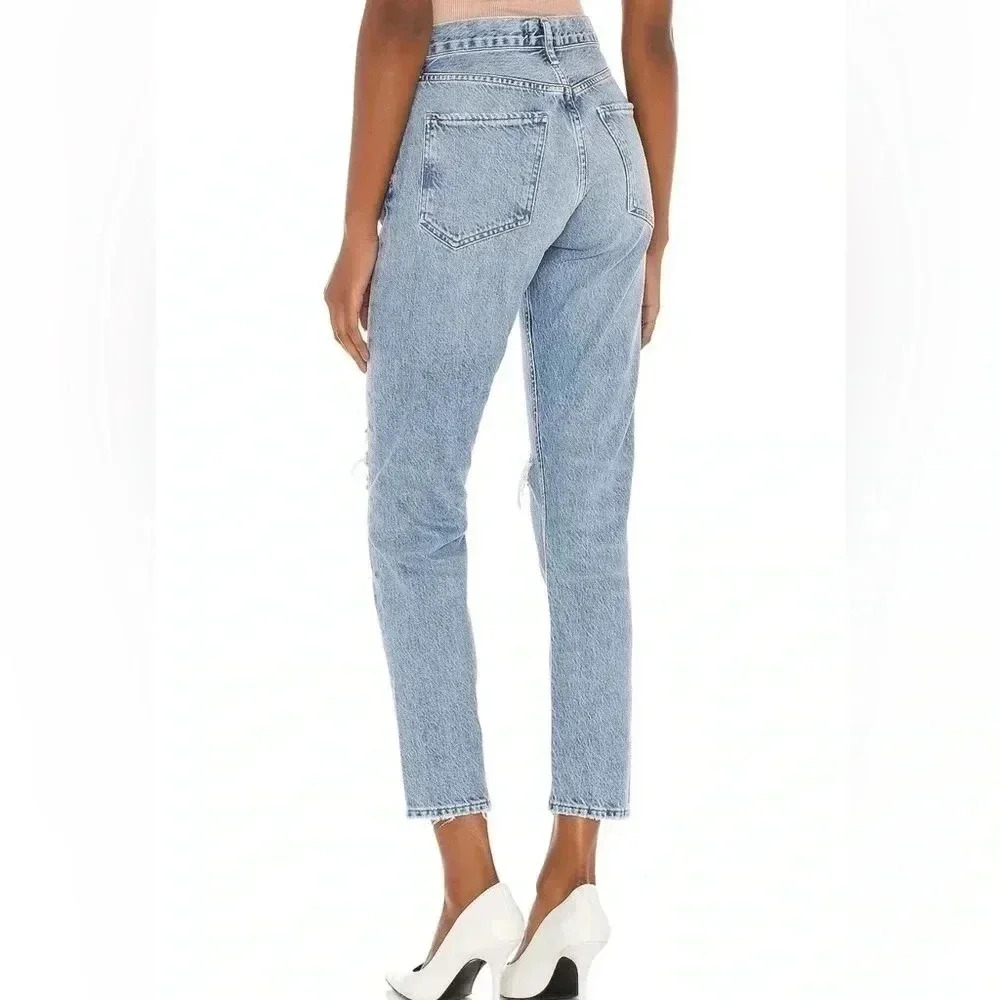 Agolde jamie high rise classic jeans in spectator - Picture 4 of 7